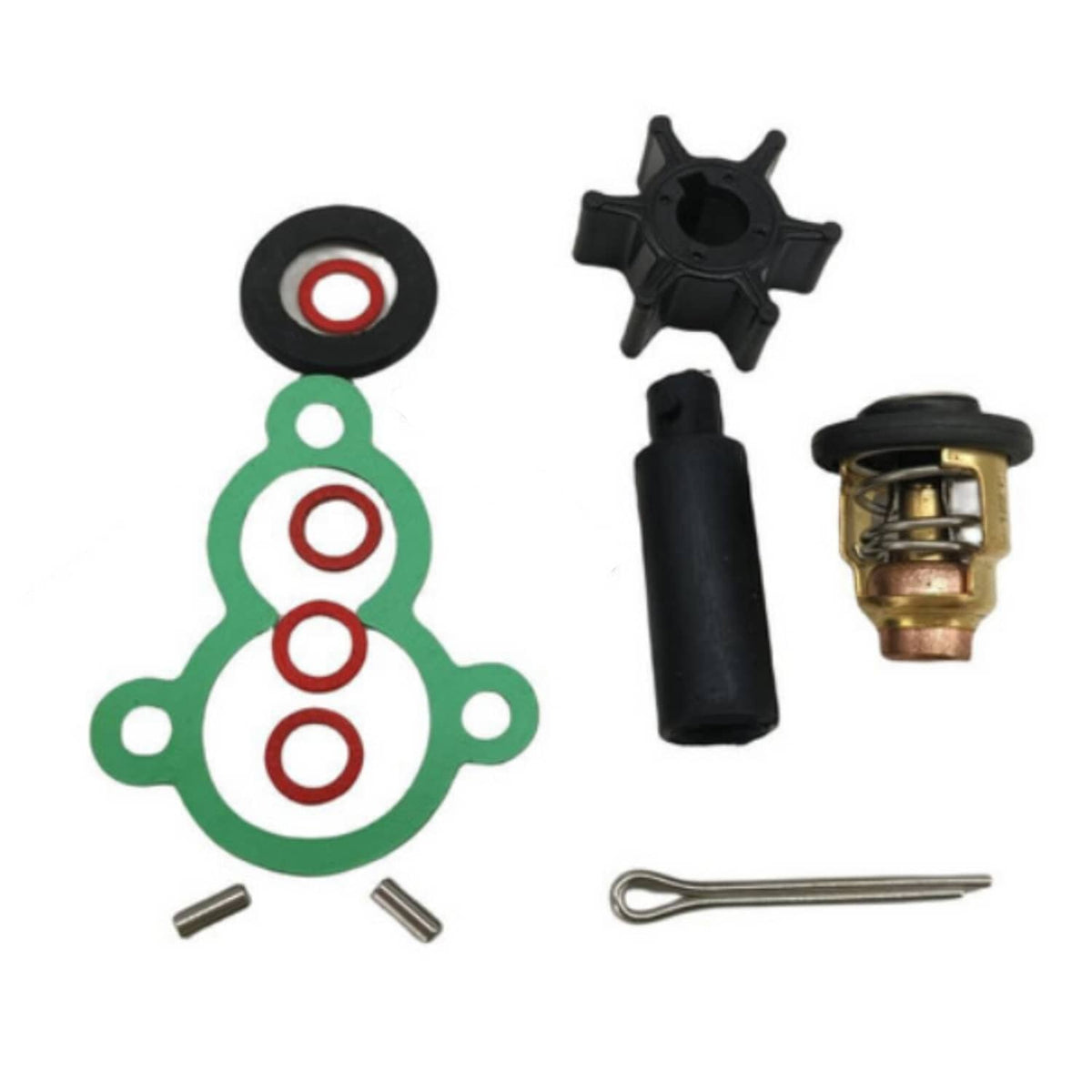 Solid Spare Maintenance Service Kit & Thermostat 69M-12411 For Yamaha F2.5A F2.5B Outboard
