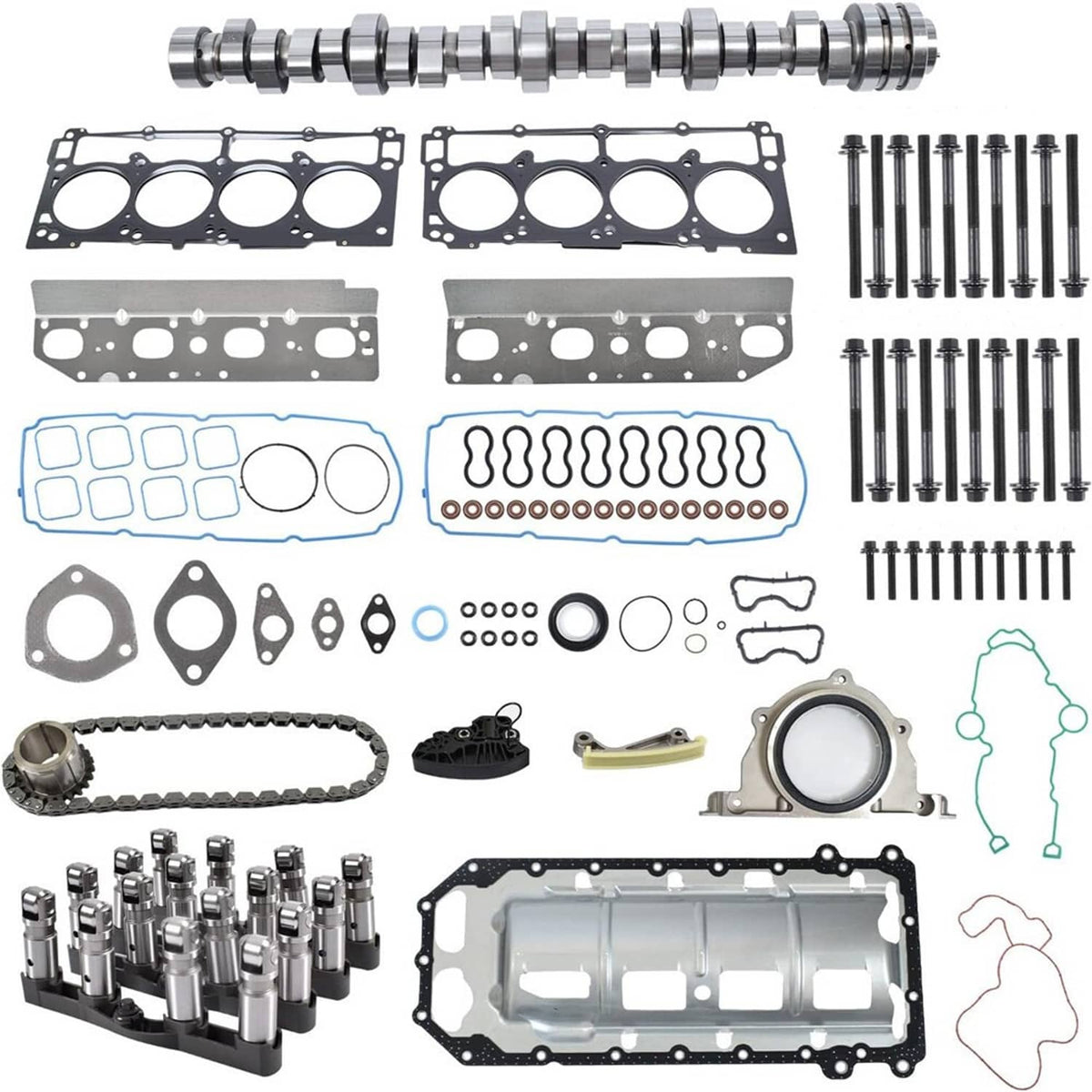 Solidspare For 2011-2015 Ram 1500 5.7L V8 Hemi MDS Lifters Timing Camshaft Pumps Kit--DM