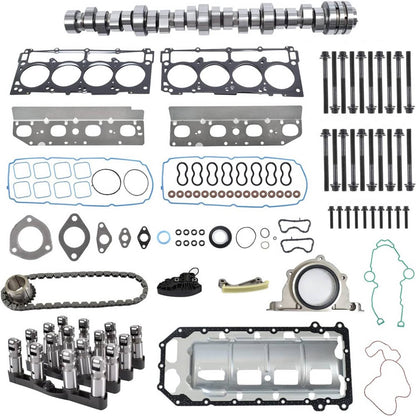 Solidspare For 2011-2015 Ram 1500 5.7L V8 Hemi MDS Lifters Timing Camshaft Pumps Kit--DM