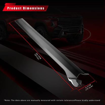 Solidspare Front Wind Shield Post A Pillar Molding Trim Set for Land Rover LR3 LR4 2005-16