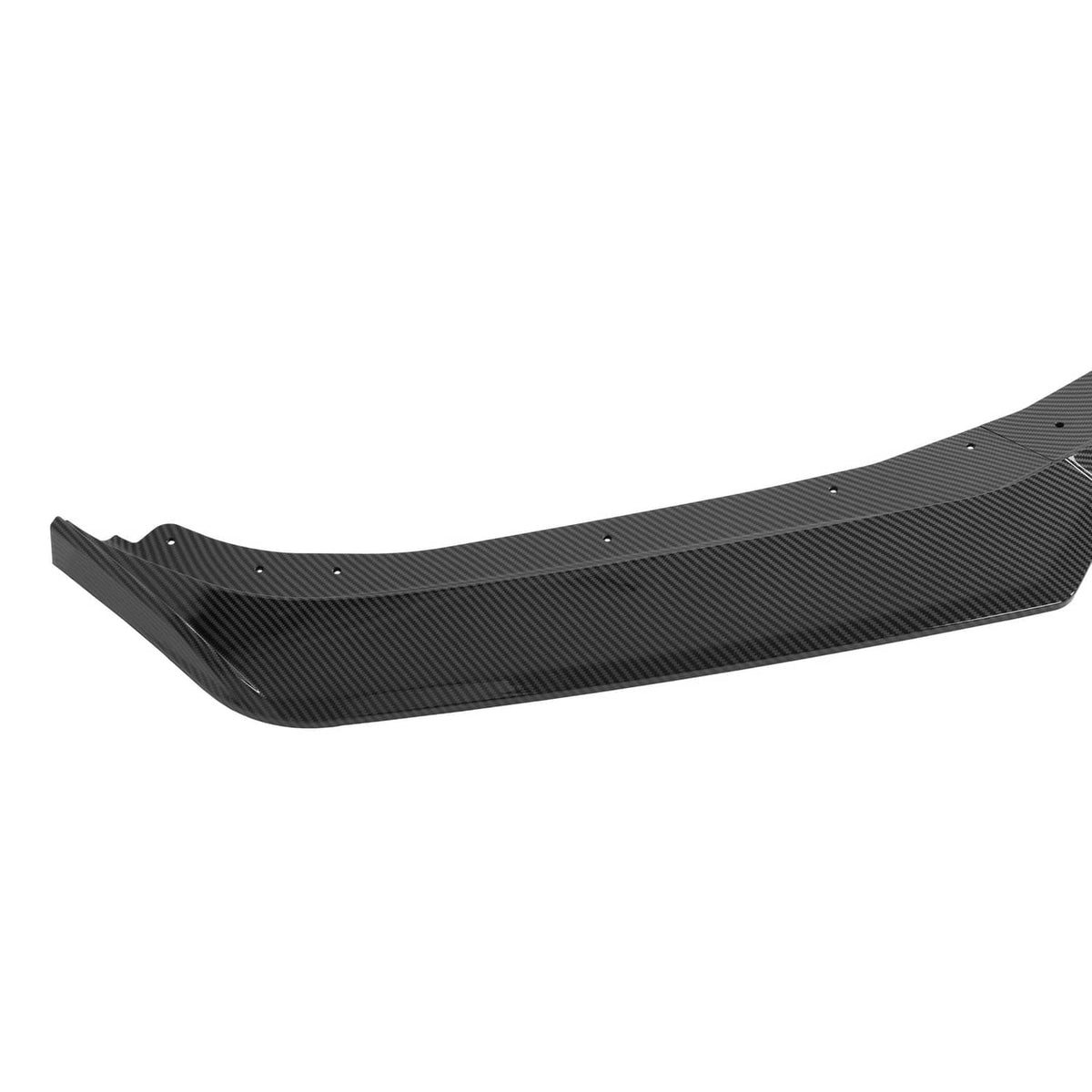 Solid Spare Front Bumper Lip Splitter Carbon Fiber Look For 16-21 Camaro SS / 19-21 LS LT RS