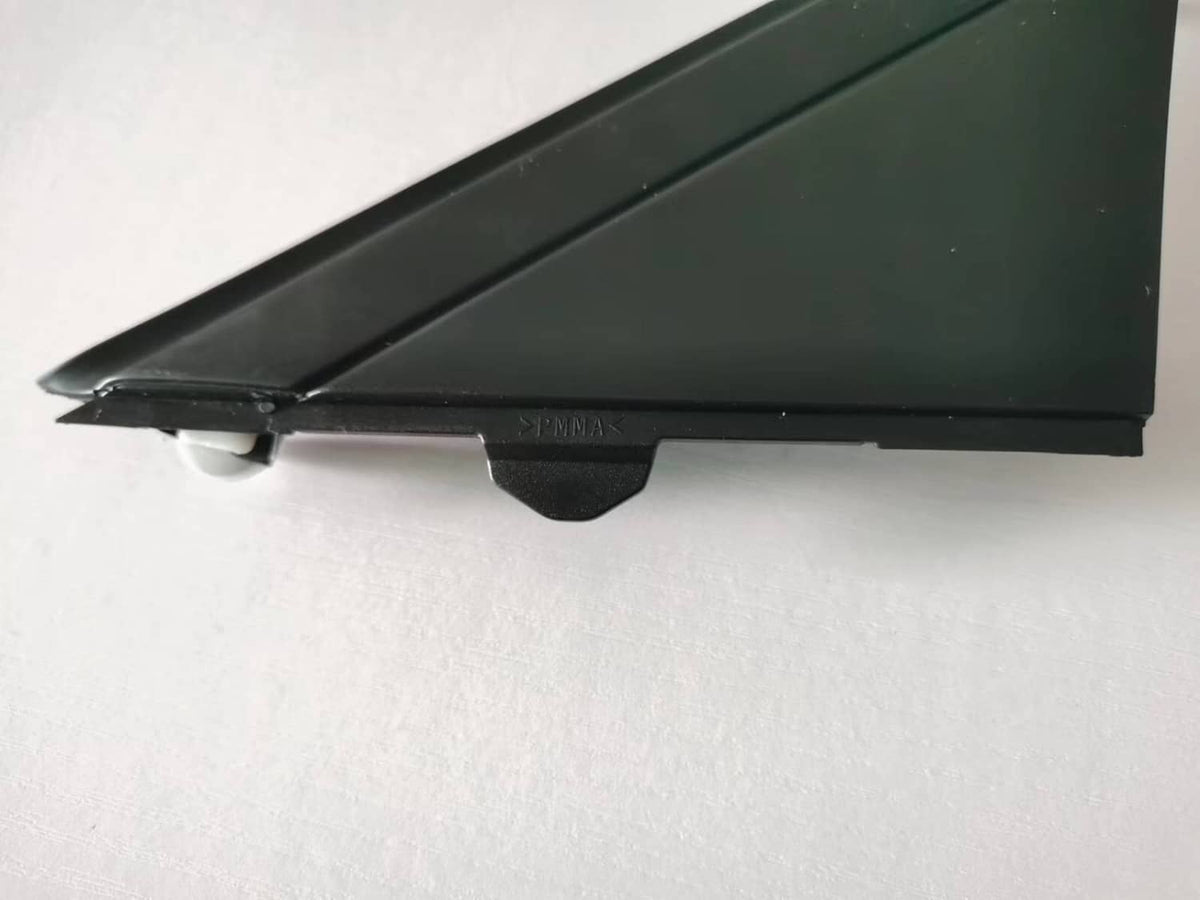Solid Spare LEFT DOOR MIRROR FLAG COVER MOLDING MATTE for 12-19 FIAT 500 1SJ85KX7AA