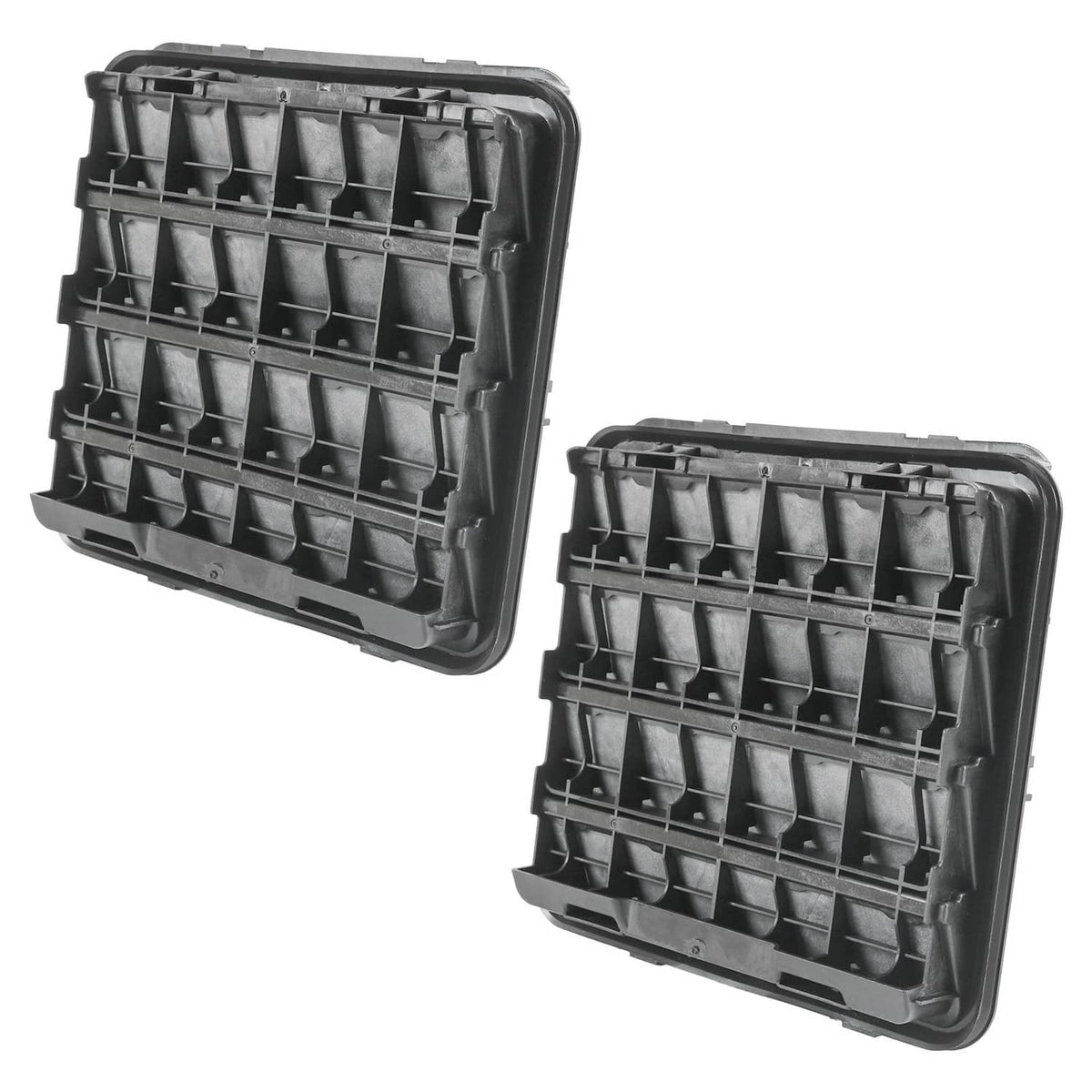 Solidspare 2x Body Side Aperture Exhauster Vents Fit 14-2020 Dodge RAM 1500 2500 68323649A