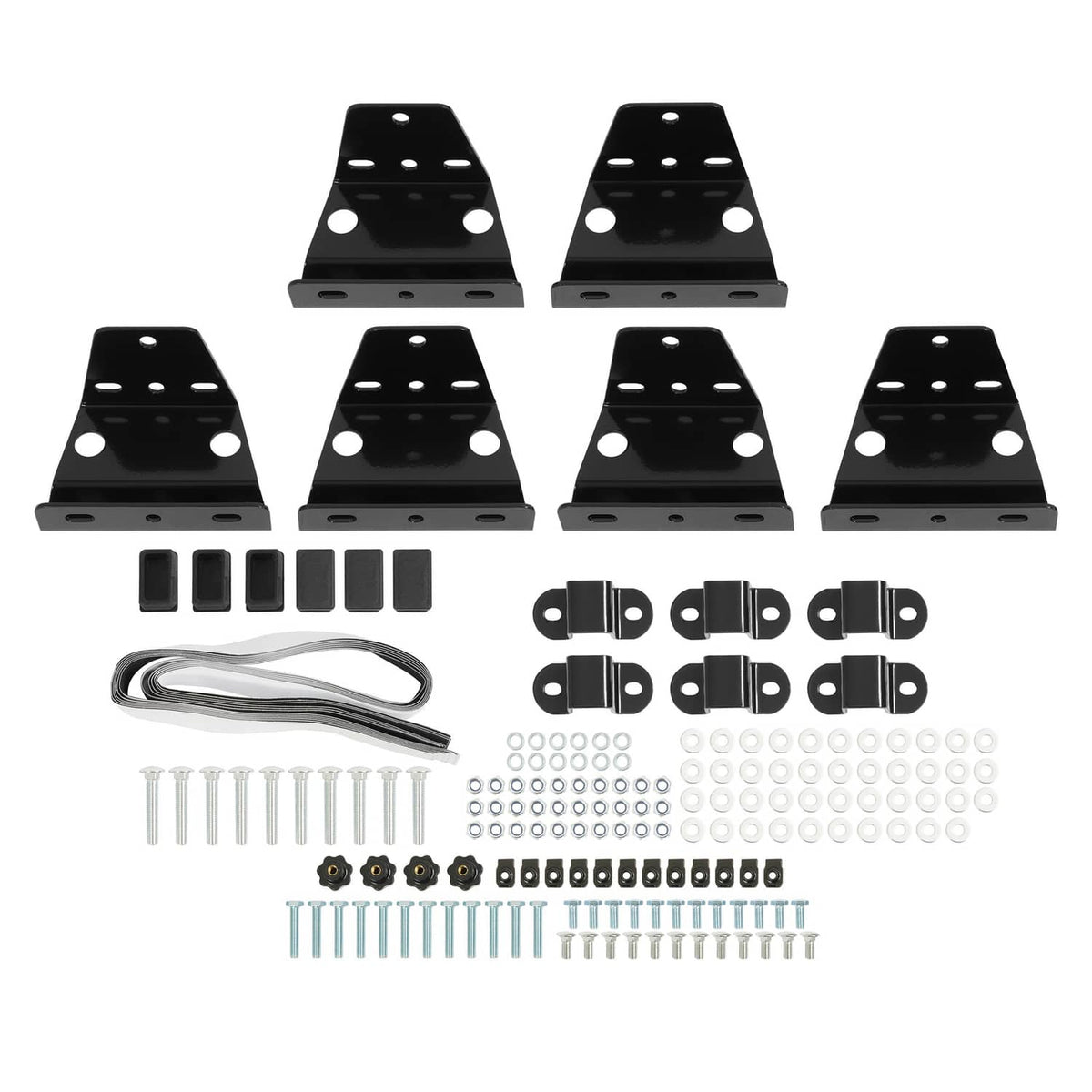 Solid Spare 65" 3-Bar Cargo Van High Ladder Roof Rack For Nissan NV 1500 2500 3500 750 lbs