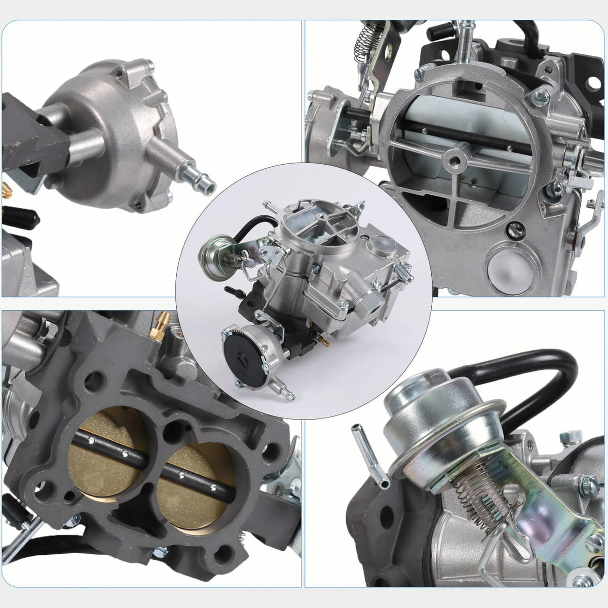 Solidspare 2 Barrel Carburetor Fits Chevrolet Engines 5.7L 350 6.6L 400 Type Rochester 2GC