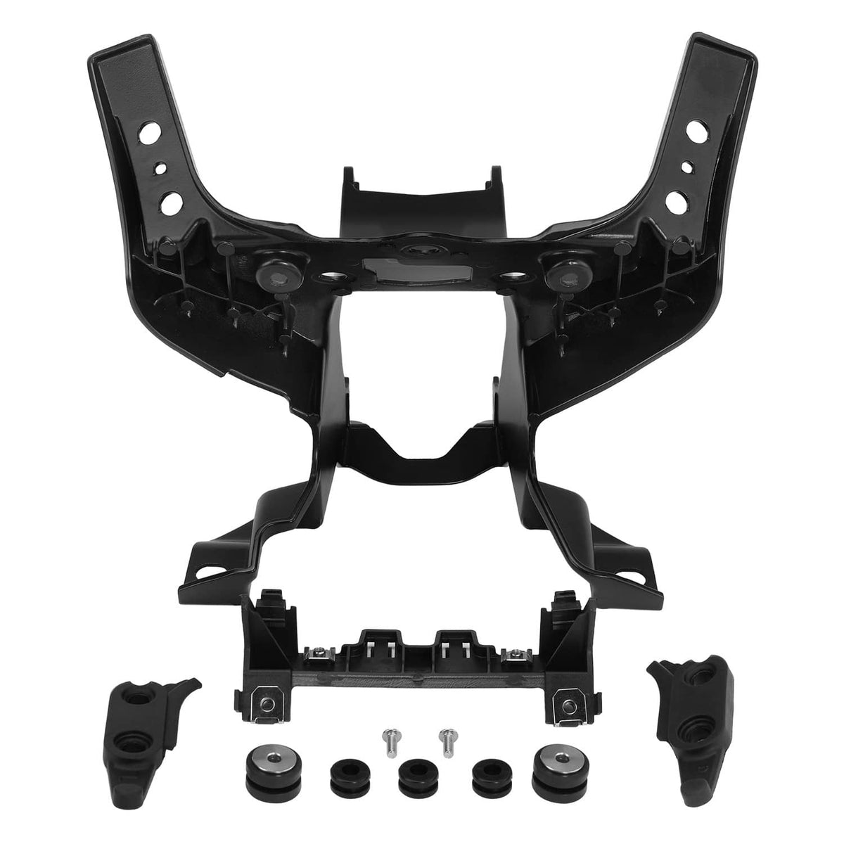 Solidspare Front Headlight Upper Fairing Stay Bracket Fit For BMW S1000RR 19-24 2025 Black