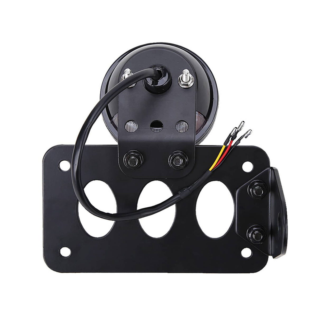 Solidspare Motorcycle LED Tail Brake Run Light Bracket For Harley Sportster Chopper Bobber