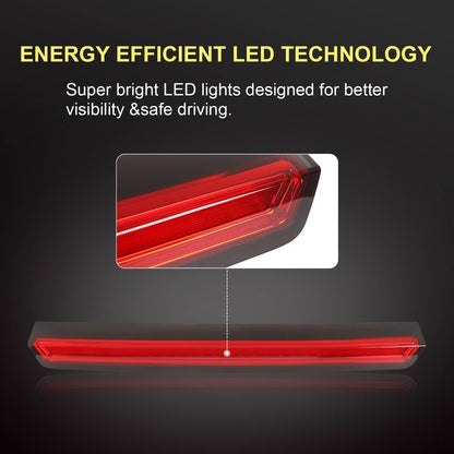 Solidspare Third 3rd Brake Tail Light Rear Stop Lamp Red led Bar For 2015-20 Tahoe Suburban