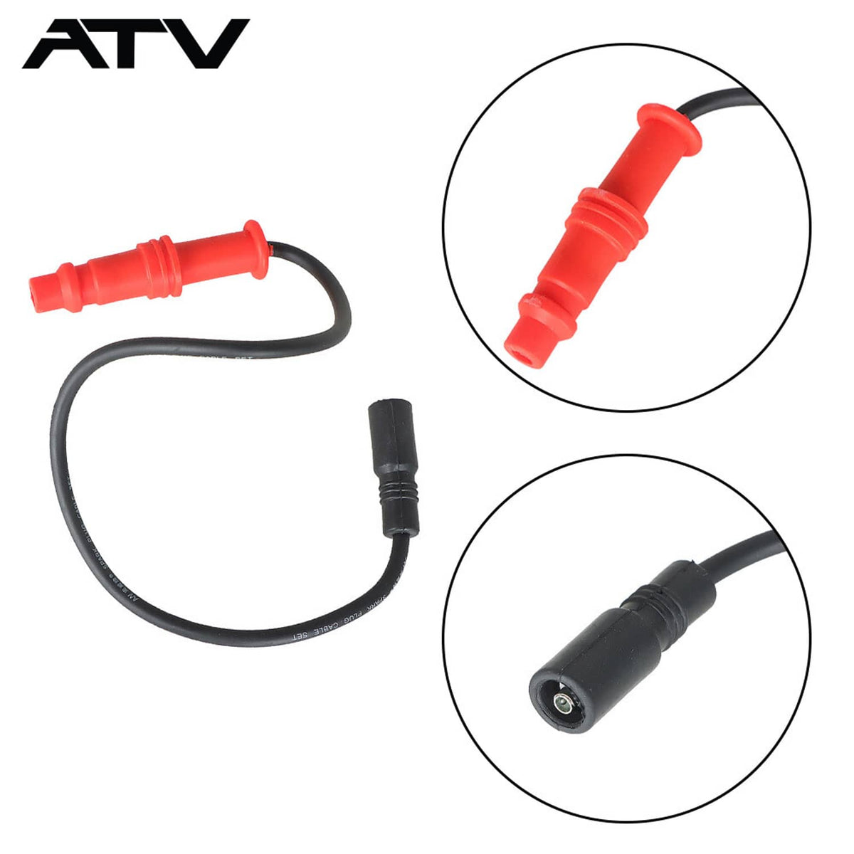 Solidspare Ignition Spark Plug Wire Cap 4011690 For Polaris Ranger 500 2008 2009-2013