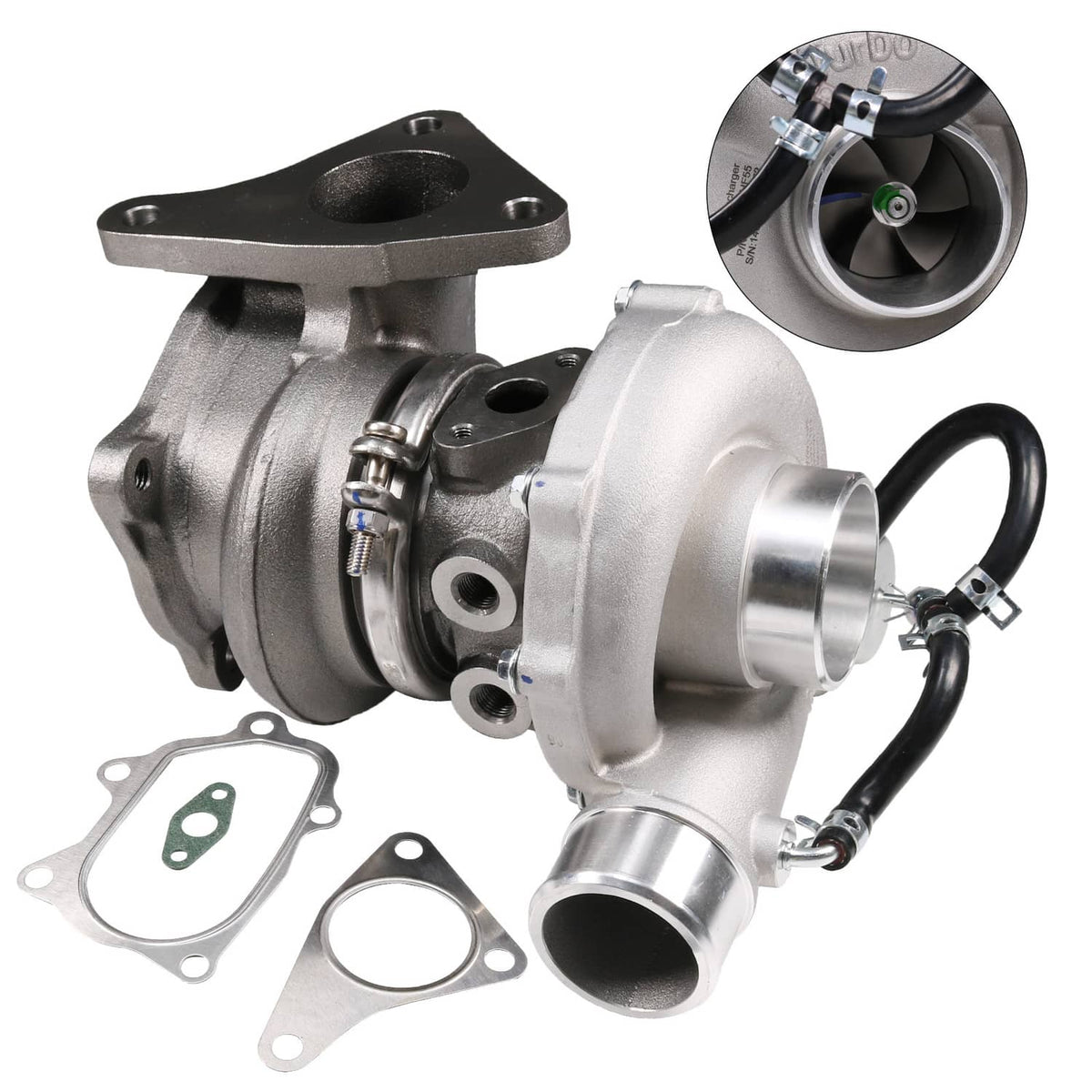Solidspare Turbo Turbocharger For Subaru Impreza WRX STI DOCH RHF55 VF39 2.5L 2004-2007