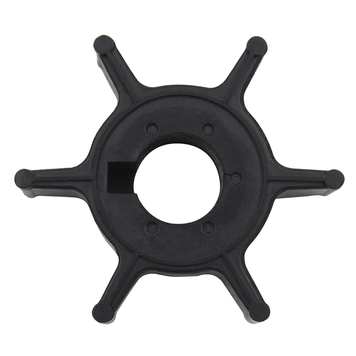 Solid Spare Impeller for Yamaha 4HP Outboard Motor Water Pump 6E0-44352-00-00 6EO-44352-003