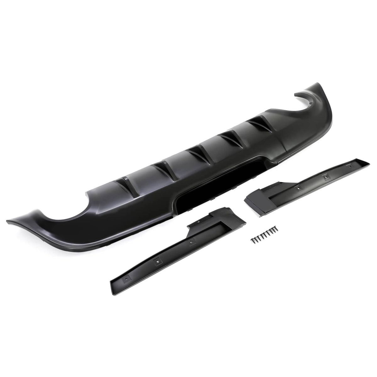 Solid Spare For Dodge Dart 2013-2016 14 15 GTS Style PP Black Rear Bumper Lower Diffuser Lip