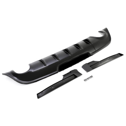 Solid Spare For Dodge Dart 2013-2016 14 15 GTS Style PP Black Rear Bumper Lower Diffuser Lip
