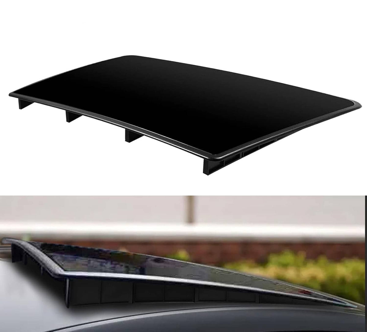 Solidspare Universal New Car Sunroof Cover Imitation Sunroof Roof Sunroof DIY Decoration