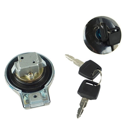 Solidspare Fuel Gas Tank Cap Cover Keys  For Yamaha SR125 SR185 Virago XV125 1997-2000