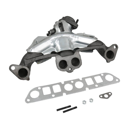 Solidspare Cast Iron Exhaust Manifold w/ Gasket Kit For Cherokee Dakota Truck Wrangler 2.5L