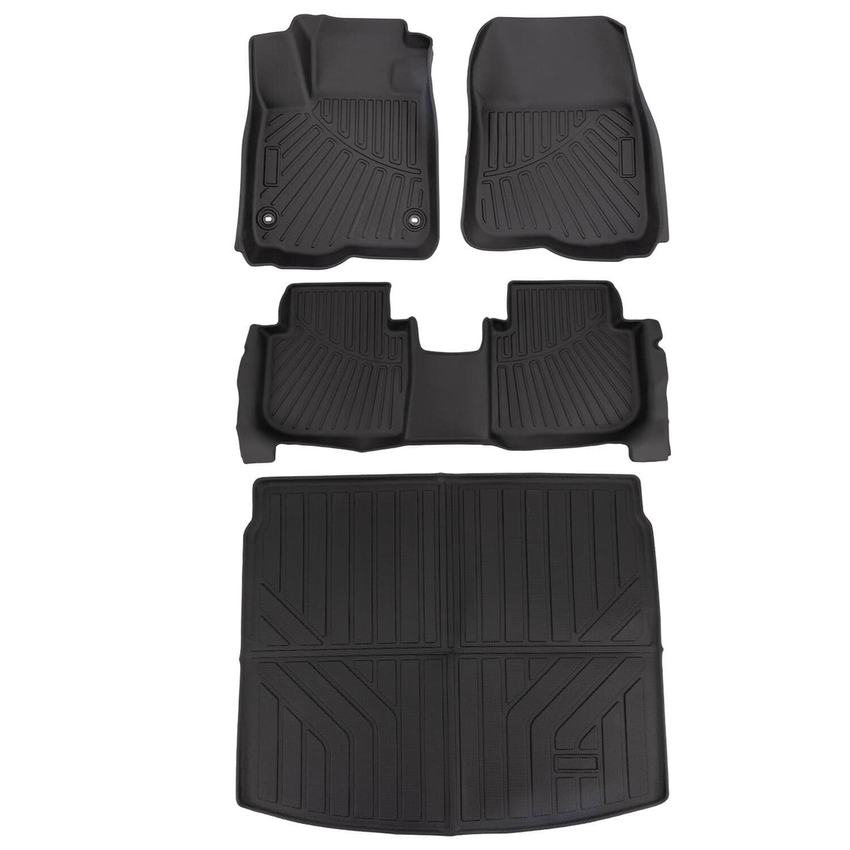 Solidspare All Weather Floor Mats & Cargo Liner Accessories for 2023-2025 2024 Honda CRV