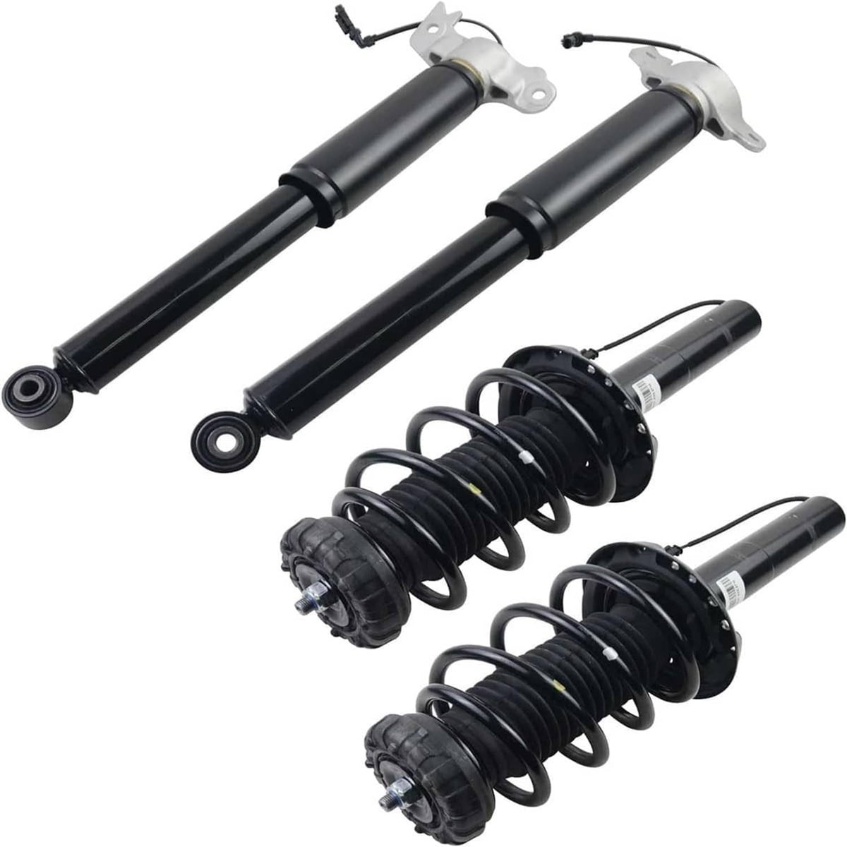 Solidspare 4Pcs Front & Rear Shocks Strut Assys w/Electric for 2013-2019 Cadillac XTS