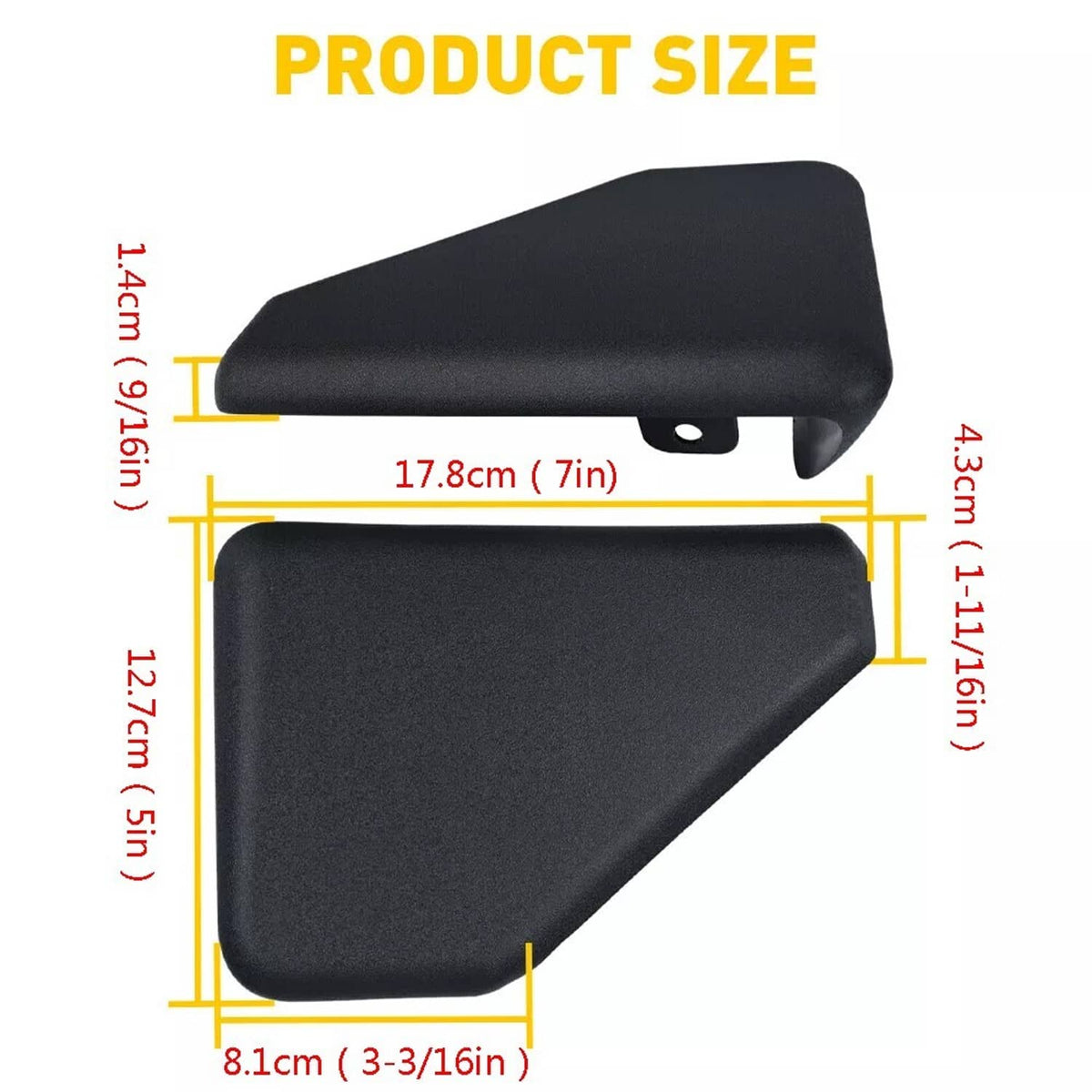 Solid Spare For 2015-2022 Ford F150 running board REAR cap end RIGHT Passenger step USEOA