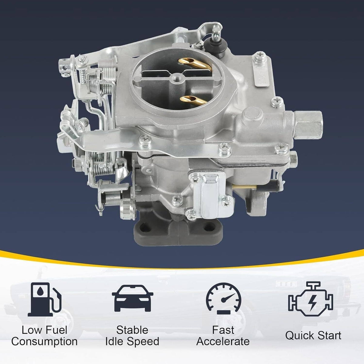 Solidspare New Carburetor Carb For 1986-1988 Suzuki Samurai 1.3L Engine US Model Toy-250