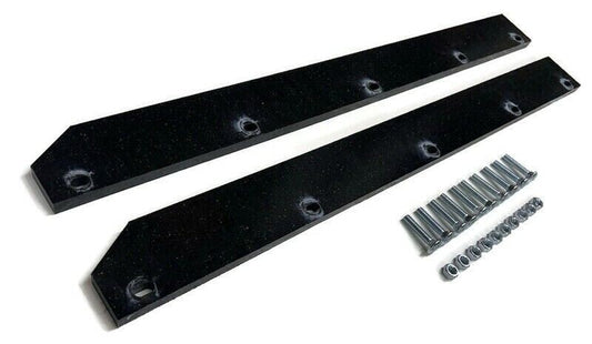 3/8" POLY WEAR BAR STRAP for X465 X475 X485 X495 John Deere 54" Snow Plow Blade