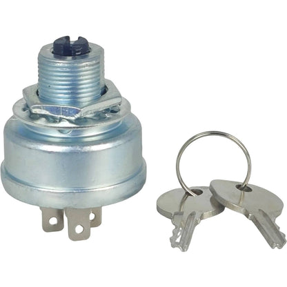 Solid Spare 60736C2 Ignition Switch w/Key Fit for Case IH Farmall Cub 154 184 Gas 185 Lo Boy