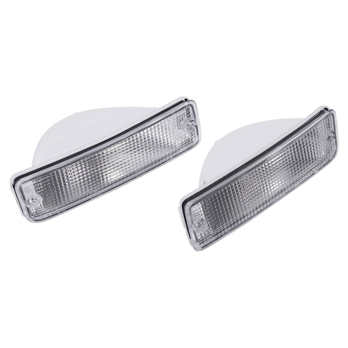Solid Spare 2X Clear Signal Bumper Lights For Toyota Pick-Up Truck 2WD 92-95 #8152089134