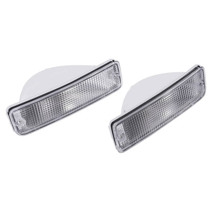 Solid Spare 2X Clear Signal Bumper Lights For Toyota Pick-Up Truck 2WD 92-95 #8152089134