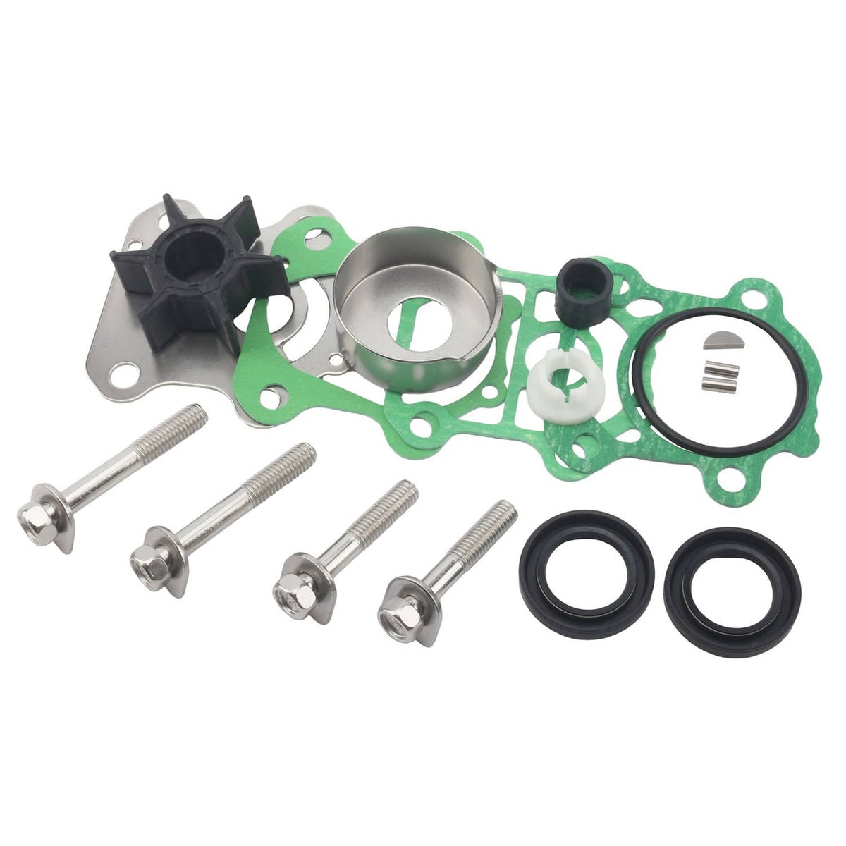 Solid Spare Yamaha Outboard Water Pump Service Kit For 70HP F70A 6CJ-W0078-00 6CJ-W0078-02