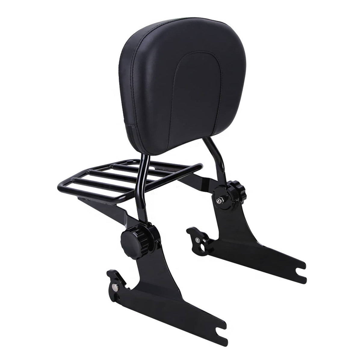 Solidspare Detachable Sissy Bar Backrest Luggage Rack For 1994-2003 Sportster XL1200 883