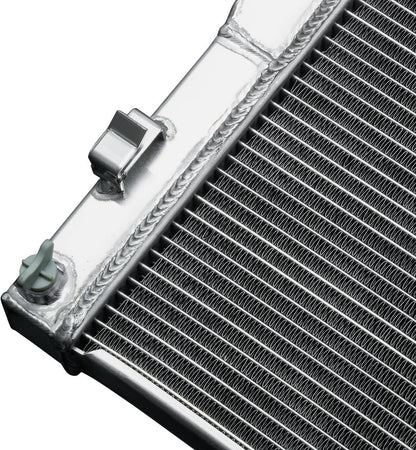 Solidspare 2 Row Radiator For 2003-2009 Dodge Ram 2500 3500 5.9L 6.7L Diesel Cummin Silver