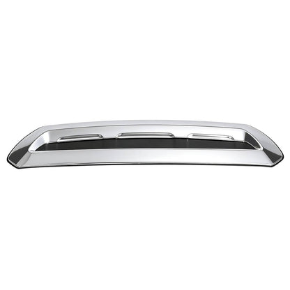 Solid Spare Hood Air Vent Scoop For 2017-19 Chevy Silverado GMC Sierra 2500HD 3500HD Chrome