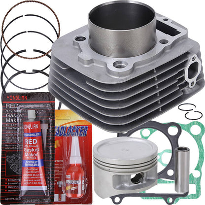 Solidspare Cylinder Piston Top End Gasket Kit for Yamaha Bruin 350 2x4 (YFM350A) 2004-2006