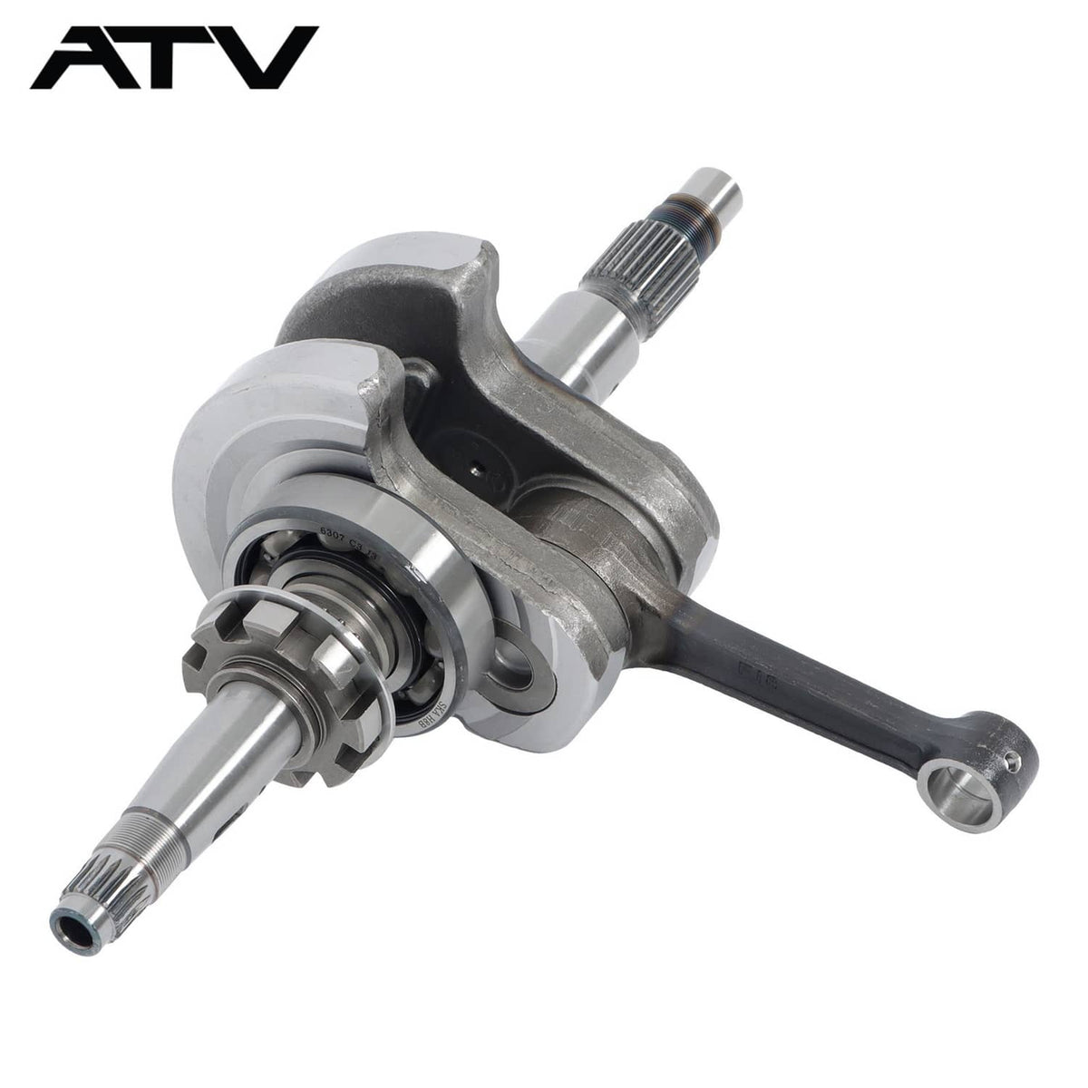 Solidspare Crankshaft w/Connecting Rod For HISUN 550 4X4 taper ratio 1:7 P015000132000100