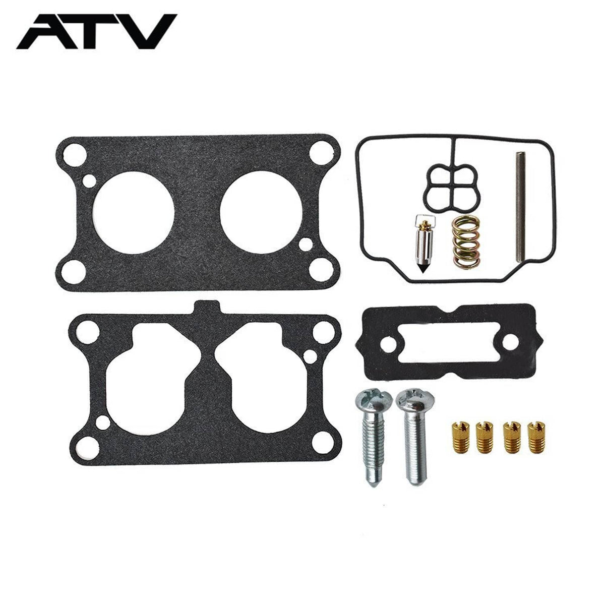 Solidspare Generic Carburetor Repair/Rebuild Kit For Kawasaki Mule 1993-2008 3000/3010/3020