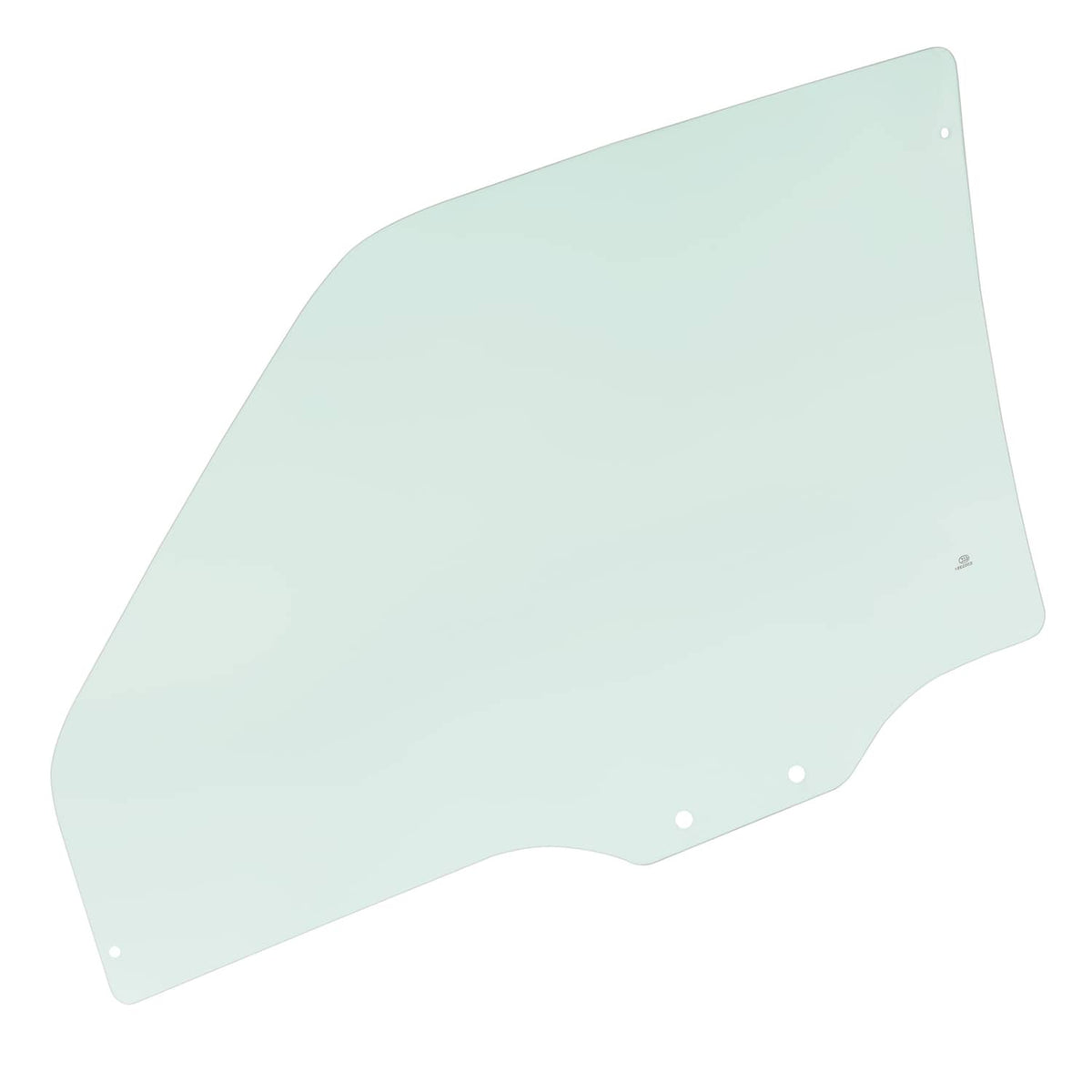 Solid Spare For 82-92 Checy S10 Sonoma S15 Pickup 2 Door Front Door Window Glass Right Side