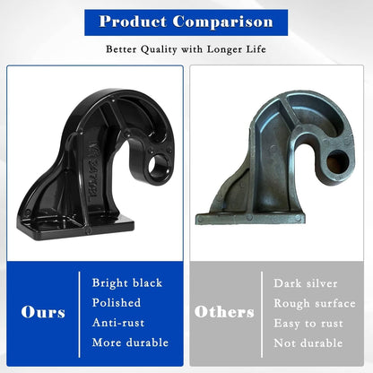 Solidspare M134708L Left Hand Lower Hood Pivot For Peterbilt 377 378 379 Replaces 13-04708L