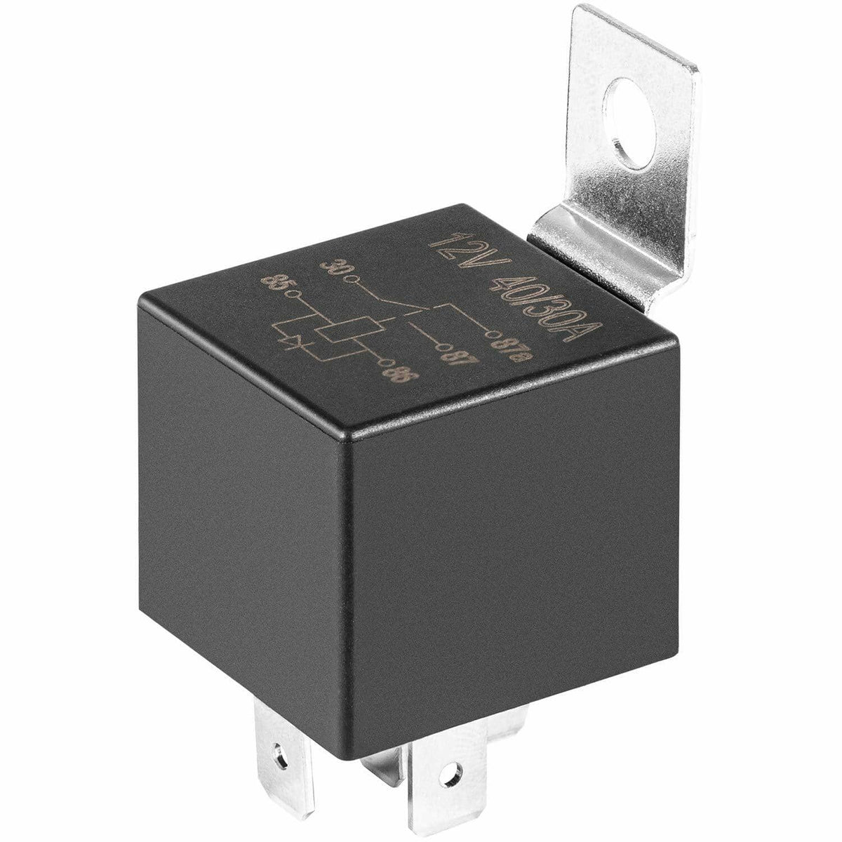Solid Spare R040 Relay 40/30 AMP 12V DC Relay Replacement for Volvo Penta 876040-7 854357-1