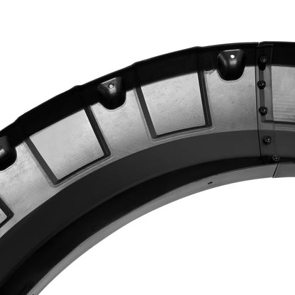Solid Spare [4PCS] Pocket Riveted Wheel Fender Flare For 2009-2014 Ford F150 F-150 Styleside