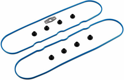 Solid Spare Valve Cover Gasket Set w/ Grommet for Chevy GM Isuzu 4.8L 5.3L 6.0L 6.2L 7.0L V8