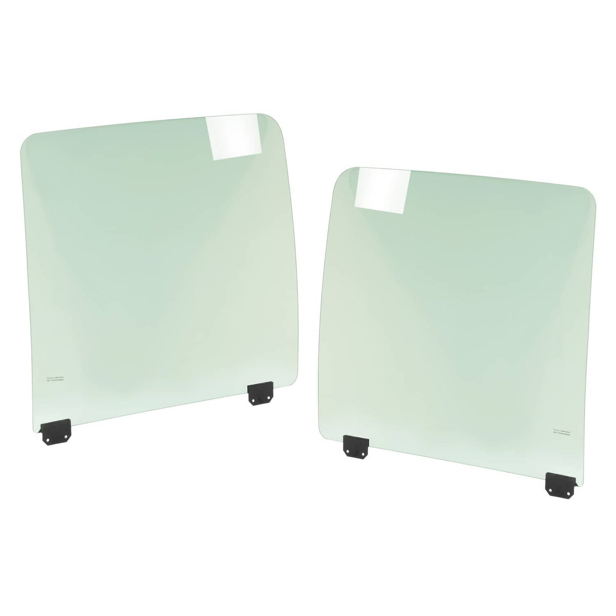 Solid Spare Pair Crew Cab Rear Door Glass LH+RH For 99-12 Ford F250 F350 F450 F550 F650 F750