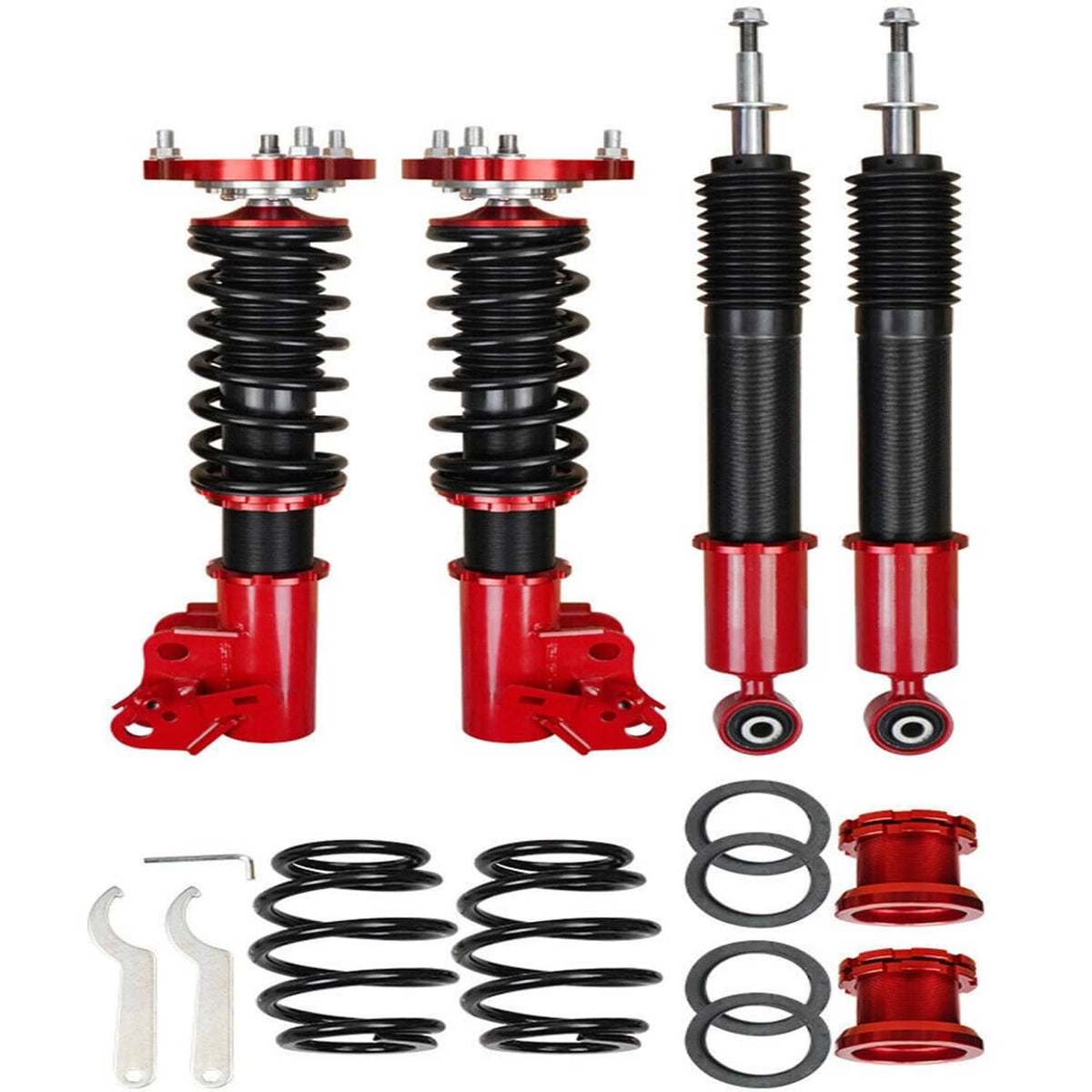 Solidspare Coilovers Suspension Kits Adjustable Height Struts Shocks For 06-11 Honda Civic