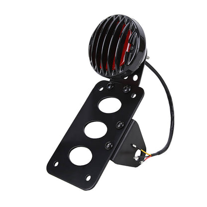 Solidspare Motorcycle LED Tail Brake Run Light Bracket For Harley Sportster Chopper Bobber