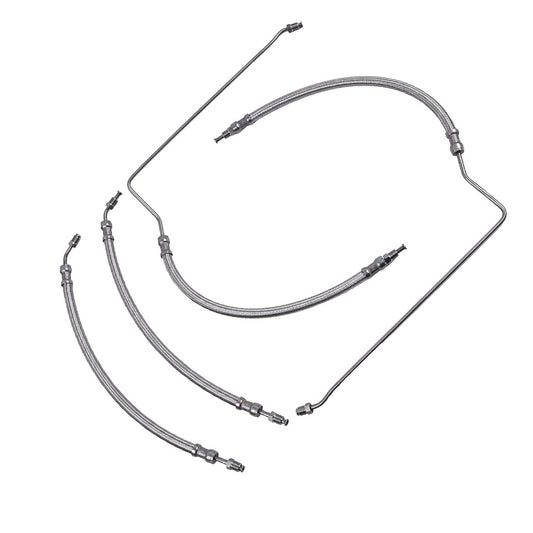 Solid Spare Trim Tilt Hydraulic Ram Cylinder Hose Kit for Mercruiser Alpha 1 2 & Bravo 1 2 3