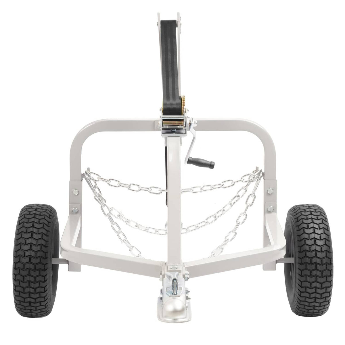 Solidspare Heavy-Duty Steel Log Skidder Arch Holder Set Logs Trailer Strong Load-bearing
