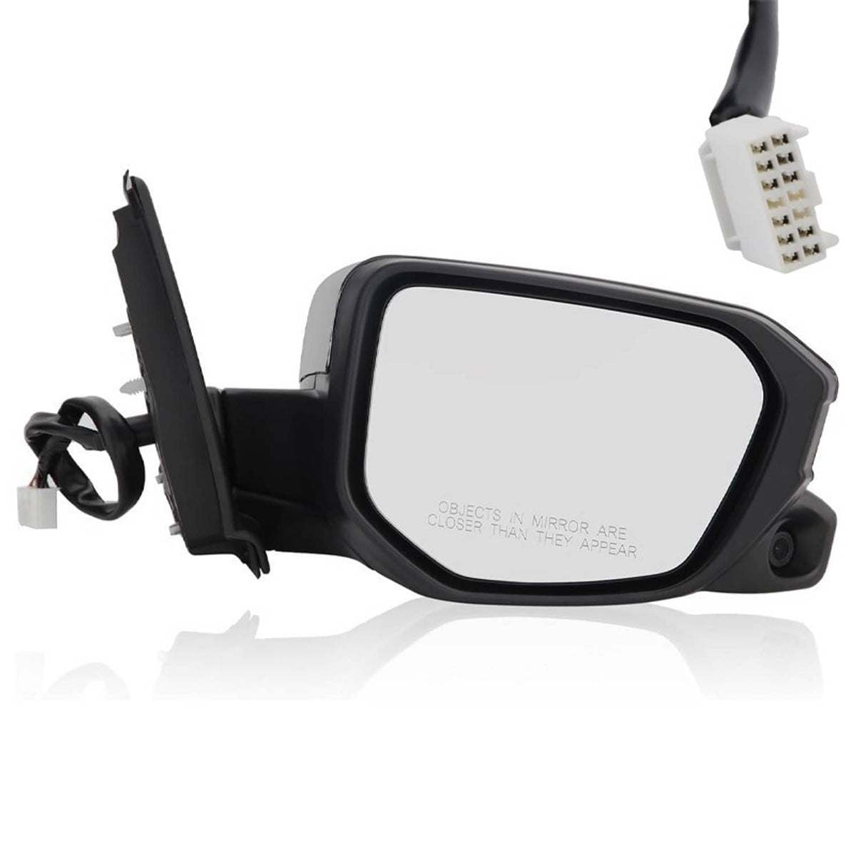 Solidspare NEW Right Side Mirror 11 Pins For Honda Civic 2016-2021 w/ Camera Power Heated