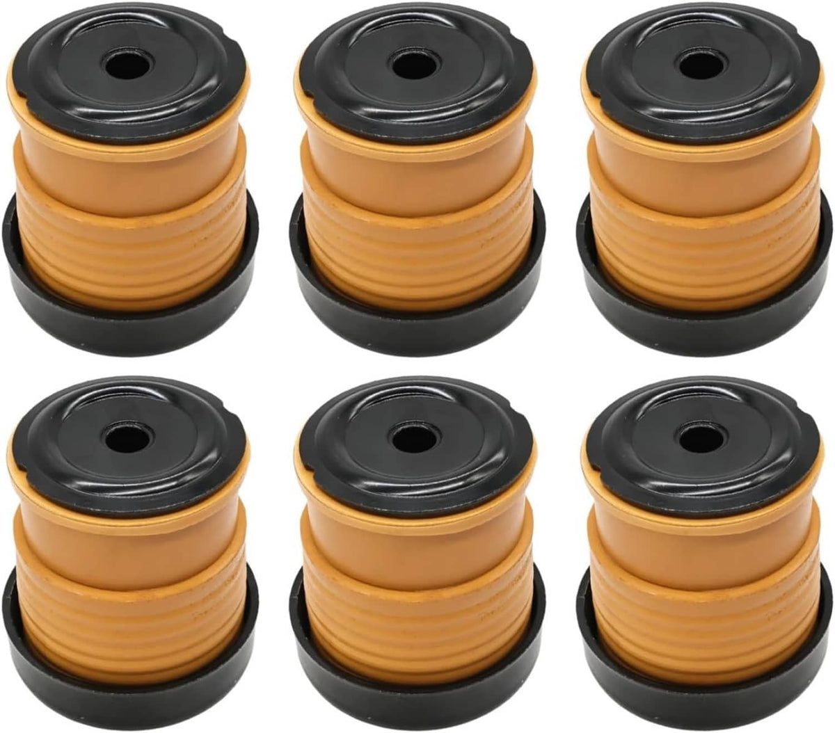 Solid Spare 6PCS Body Mount Bushing for 08-16 Ford F250 F350 F450 F550 Super Duty 924-066 US
