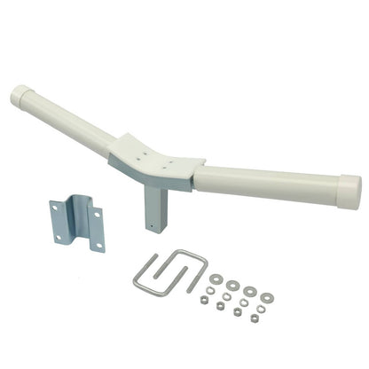 Solidspare Zinc-Plated Boat Trailer PVC Y V Guide On Bow Rest Centering Support Kit