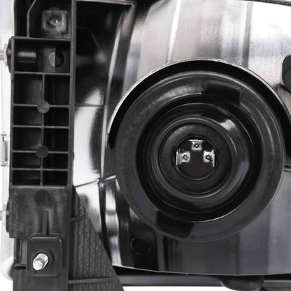 Solid Spare For Toyota Tacoma 2001 02 03 2004 Headlights Headlamps w/Bulb Driver & Passenger