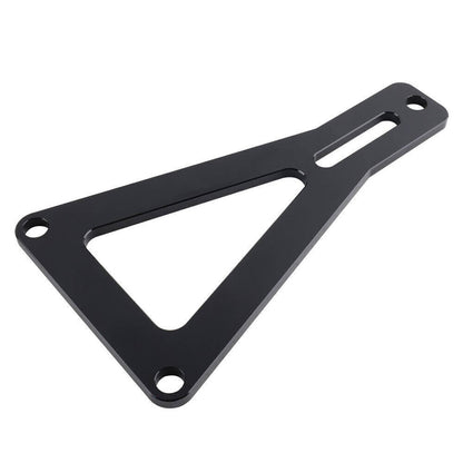 Solidspare Aluminum Billet Battery Tray Hold Down Trunk Relocation Box Racing Mount Black